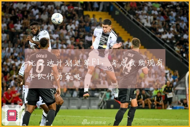 比亚迪计划进军F1，考虑收购现有车队作为策略